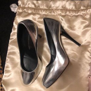 Giuseppe Zanotti Silver Pumps